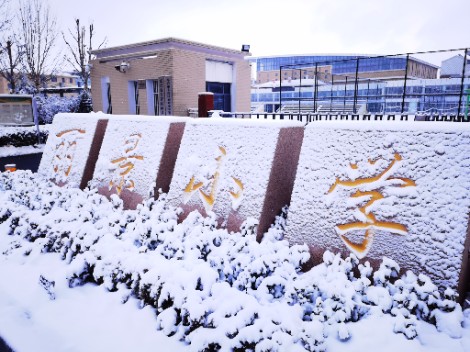 学校雪景之二