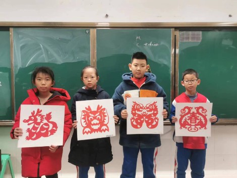 剪纸金龙庆元旦，体验传统迎新年